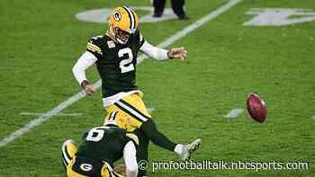 Mason Crosby misses second straight practice