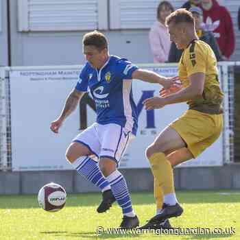 Warrington Town's Scott Brown thanks well-wishers after leg break - Warrington Guardian