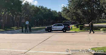 A Police Officer Is Killed and Another Is Wounded in Houston - The New York Times