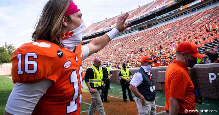 Clemson QB Trevor Lawrence tests positive for COVID-19