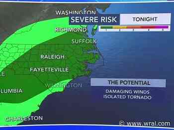 Severe weather leaving area, cooler days ahead