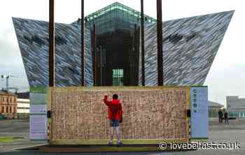 THE UK'S ONLY 'DISAPPEARING WALL' UNVEILED IN BELFAST - LoveBelfast - Love Belfast