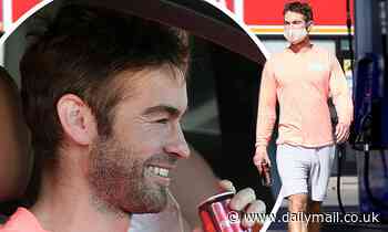 Chace Crawford of The Boys and Gossip Girl flashes movie star smile and toned legs while out in LA