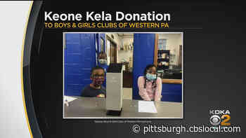 Former Pirates Pitcher Keone Kela Makes Donation To Boys & Girls Club Of Western Pa.