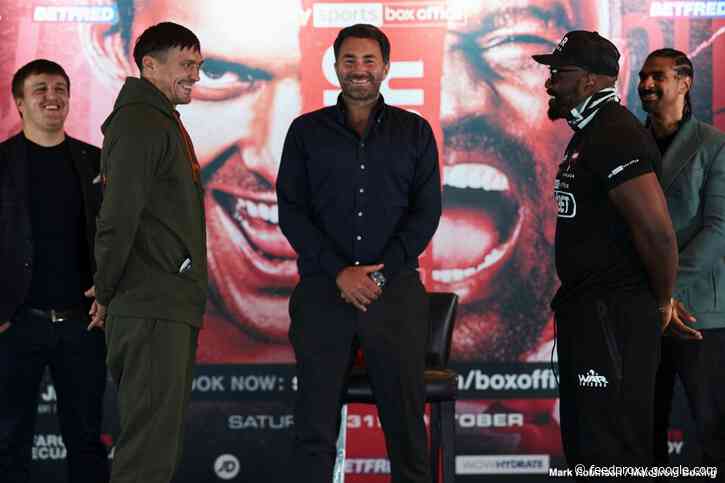 Alexander Usyk Vs. Derek Chisora DAZN Press Quotes & Photos