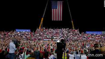 New rise in coronavirus cases in counties that held Trump rallies