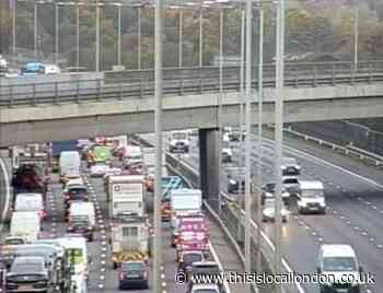 Recap: traffic updates - M25 delays