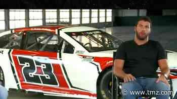 Bubba Wallace Unveils New Michael Jordan-Owned Race Car, Black & Red #23!