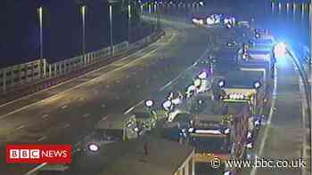 Prince of Wales Bridge crash: Man arrested after collisions