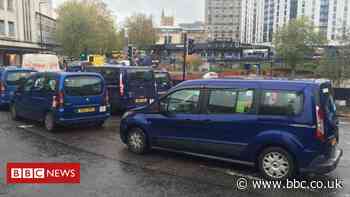 Bristol taxi protest brought city centre to standstill