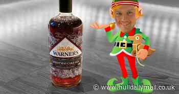 Review of Warner's Christmas Cake Gin by the Secret Elves