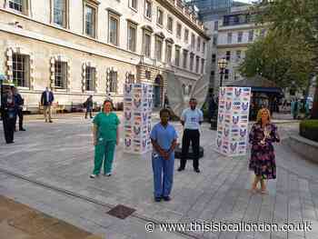 Royal Free London NHS staff accept Pride of Britain award