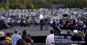 Biden in Minnesota: 'I don't take anything for granted.'