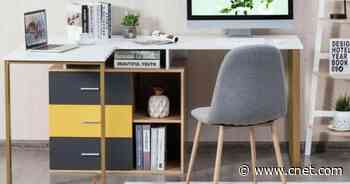 Refresh your home office with this 87-inch adjustable desk for $270     - CNET