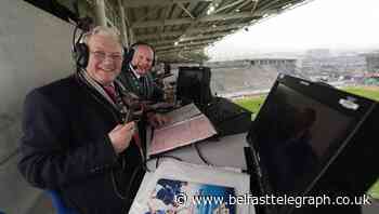 Jackie Fullerton back on the ball to support hometown club Ballymena United
