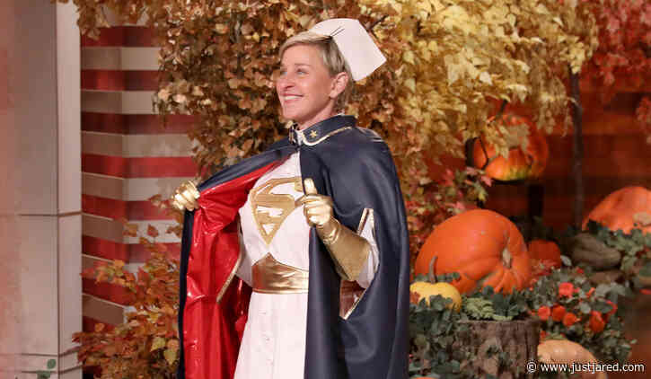 Ellen DeGeneres Dresses as a Real Superhero, a Nurse, for Halloween