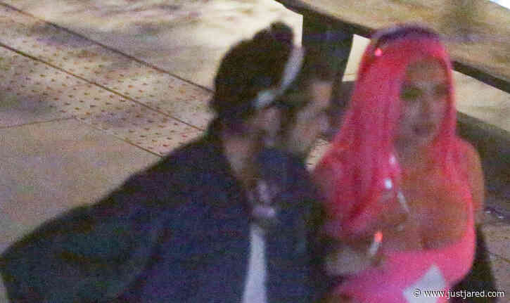 Noah Centineo Packs On PDA with Stassie Karanikolaou at Halloween Party