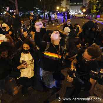 Helicopters Over DC Protesters Broke Regulations While Commander was Driving Home, DC Guard Concludes