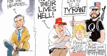 Bagley Cartoon: Look for the Helpers