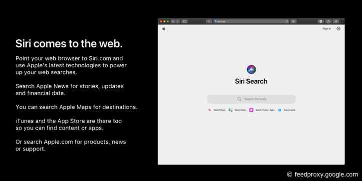 Gallery: Concept imagines an online Apple Services Hub with Siri Search and more
