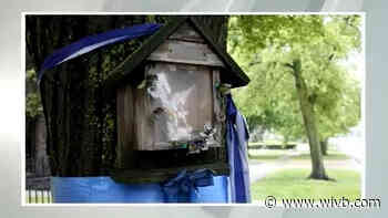 Memorial for fallen Buffalo police officer goes missing
