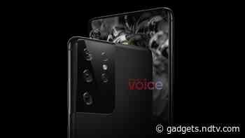 Samsung Galaxy S21 Ultra Render Show Penta Rear Camera Setup, Production Tipped to Have Begun