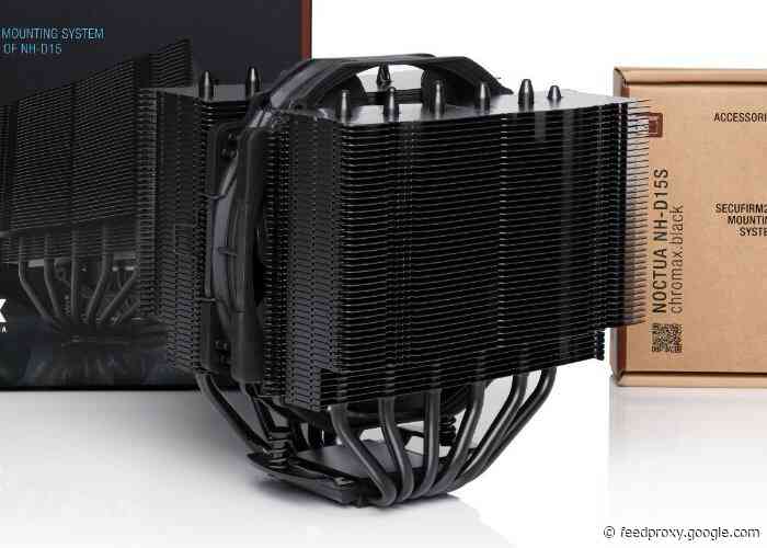 Noctua chromax.black stealth CPU coolers