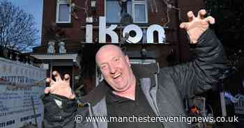The Bolton home where the Halloween decorations include an iconic nightclub sign - Manchester Evening News