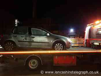 Burnley: Police recover abandoned uninsured car
