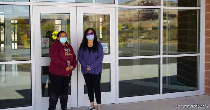 How teachers are coping with spotty internet to teach kids at Bluff Elementary School during COVID