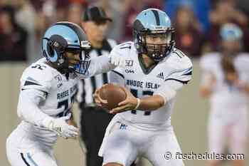 Rhode Island adds Bryant to Spring 2021 football schedule - FBSchedules.com