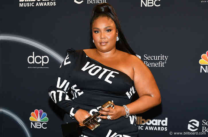 Lizzo Dresses Up as the Fly on VP Mike Pence’s Head for Halloween