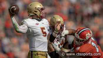WATCH: Boston College shakes No. 1 Clemson with fake field goal followed by incredible TD catch