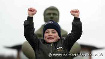 Boy, seven, completes 30-mile walk to raise more than £21,000 for RAF charity