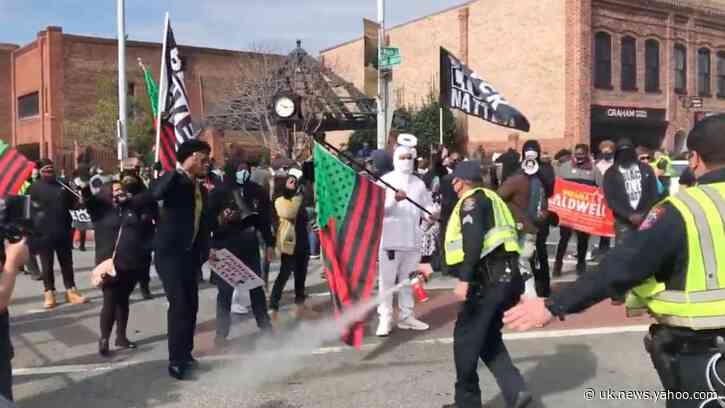 Cops Pepper-Spray Voters as They March to Polls in NC