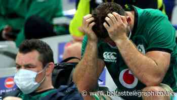Andy Farrell must have watched with alarm as Ireland's wheels came off in France