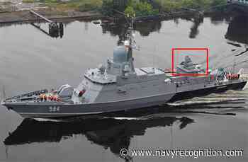 Pantsir-M missile system onboard Odintsovo corvette of project 22800 able to destroy cruise missile strike - Navy Recognition