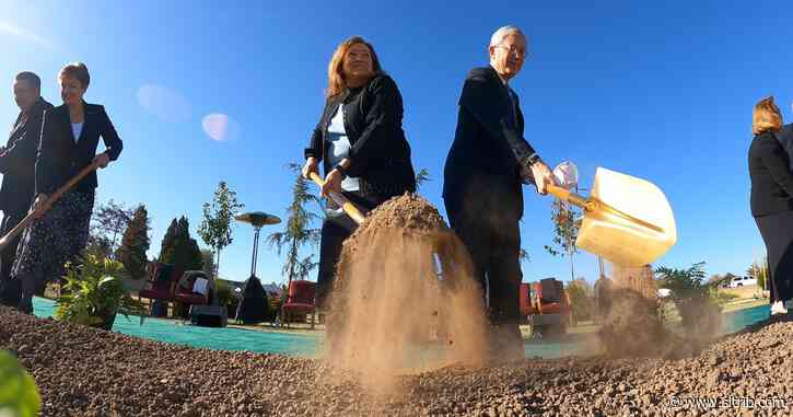 LDS apostle Gerrit Gong breaks ground for new Taylorsville Temple