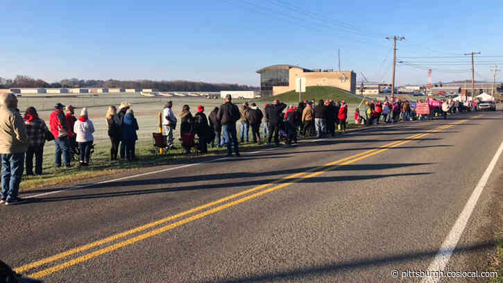 Hundreds Of President Donald Trump Supporters Arrive Hours Ahead Of Butler Rally