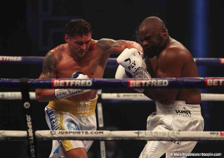 Boxing Results: Oleksandr Usyk defeats Dereck Chisora by 12-round decision