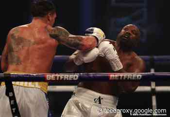 Live Results: Usyk outpoints Chisora,  Kambosos Jr defeats Selby