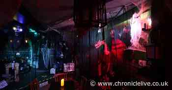 See how Gateshead pub The Black Bull has been transformed into a 'haunted house of horrors' - Chronicle Live