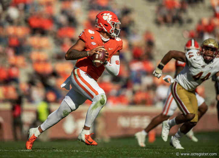 DJ Uiagalelei rallies No. 1 Clemson to victory over Boston College