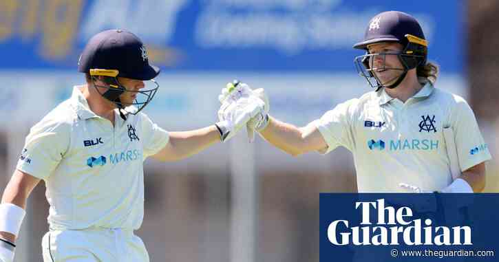 Pucovski, Harris break Waugh twins' Sheffield Shield record with world first score
