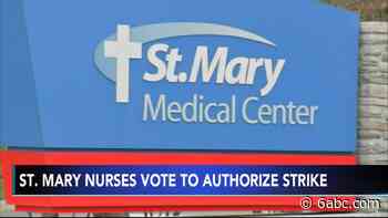Nurses at St. Mary Medical Center in Langhorne, Bucks County vote to authorize strike - WPVI-TV