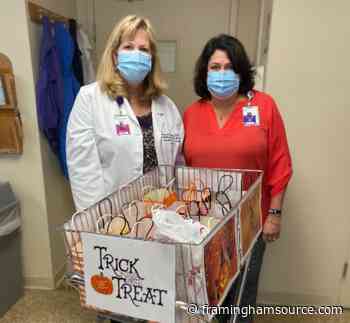 MetroWest Medical Center Hosts Reverse Trick-or-Treating To Thank Healthcare Workers - framinghamsource.com