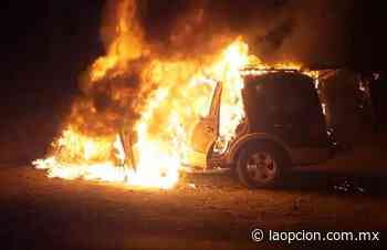 Incendio destruye camioneta en ojinaga - La Opcion
