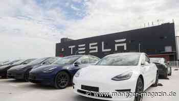 Millionen-Bußgeld gegen Tesla verhängt
