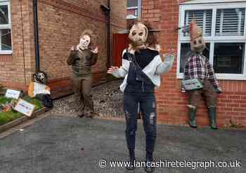 Halloween 2020: Blackburn estates celebrate with spooky scarecrow trail