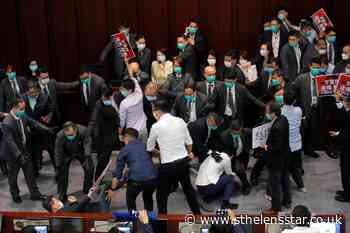 Seven arrested over scuffles in Hong Kong legislature - St Helens Star